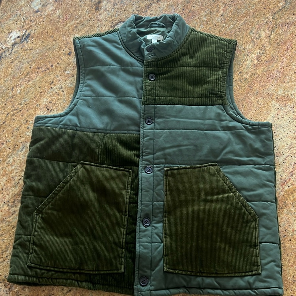Sun + Stone Men's Earl Corduroy Vest